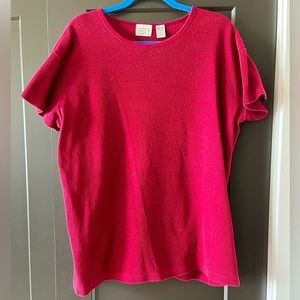 Vintage Ann Taylor Thick Knit Tee